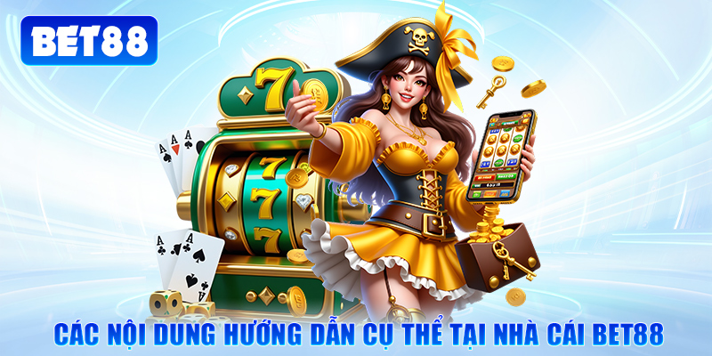 Các nội dung hướng dẫn cụ thể tại nhà cái Bet88