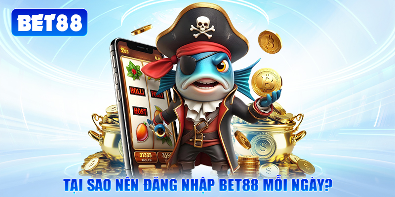 Tại sao nên đăng nhập Bet88 mỗi ngày?