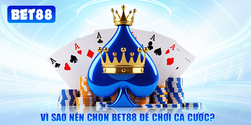Vì sao nên chọn Bet88 để chơi cá cược?